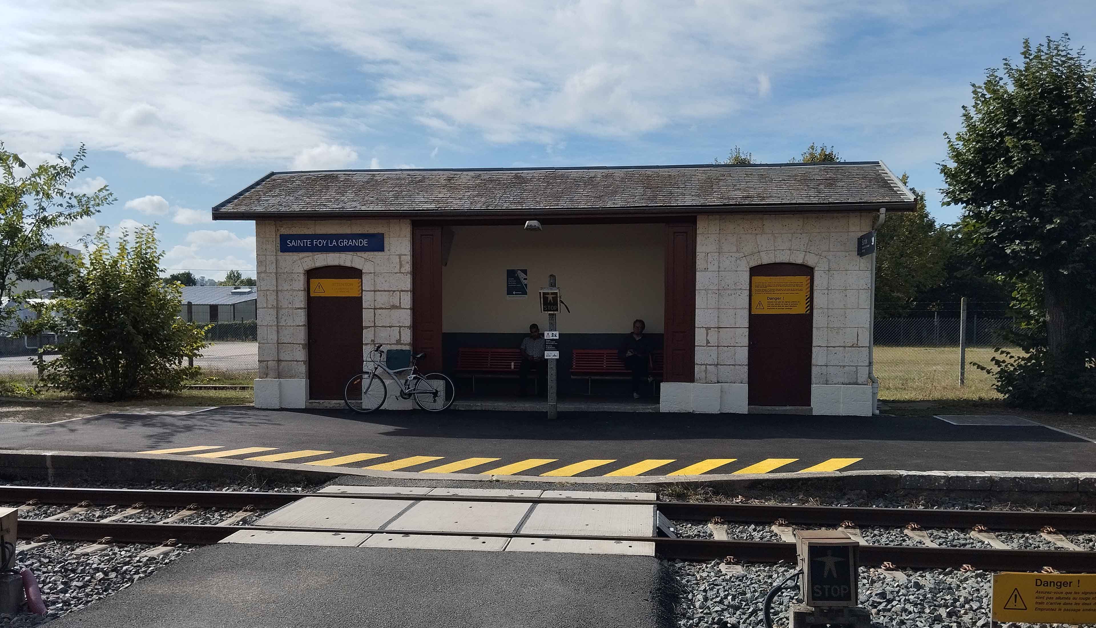 Modernisation des gares sur la ligne Bordeaux Sarlat