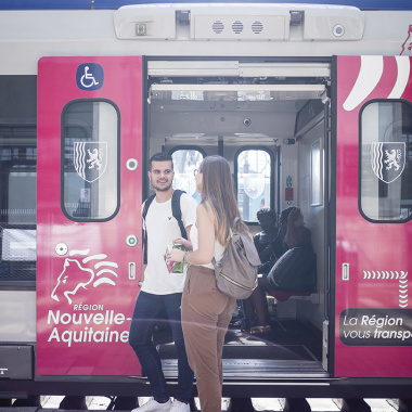Les lignes ferroviaires en Nouvelle-Aquitaine