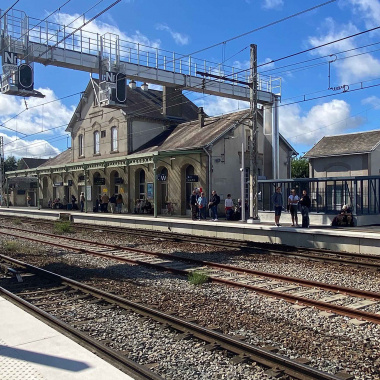 La gare de La Souterraine aménagée pour plus d’accessibilité