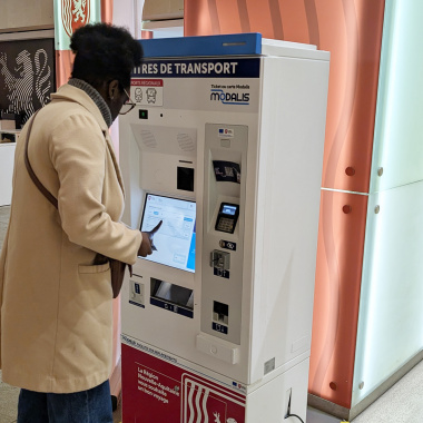 De nouveaux distributeurs de titres de transport