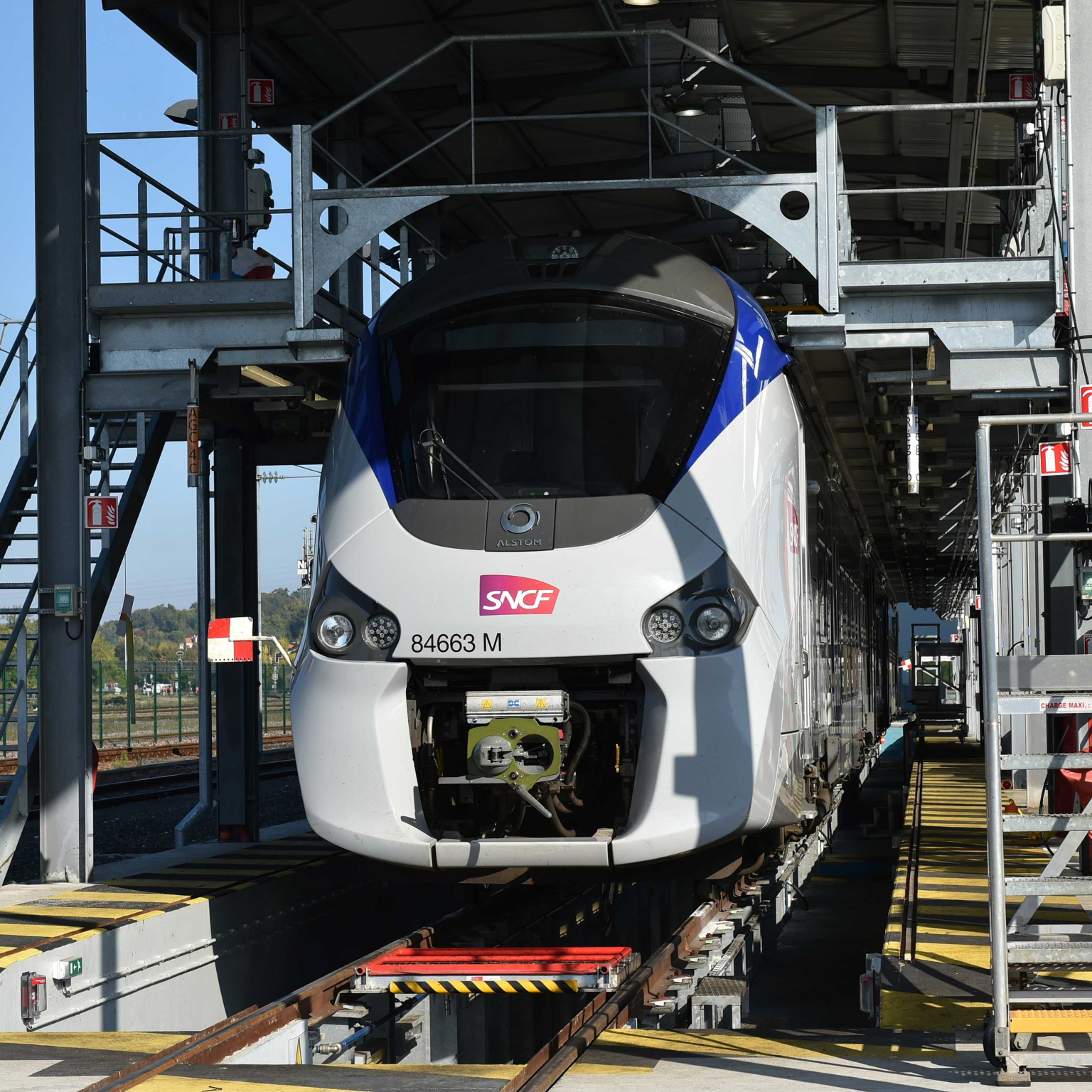 Travaux de modernisation centres de maintenance TER