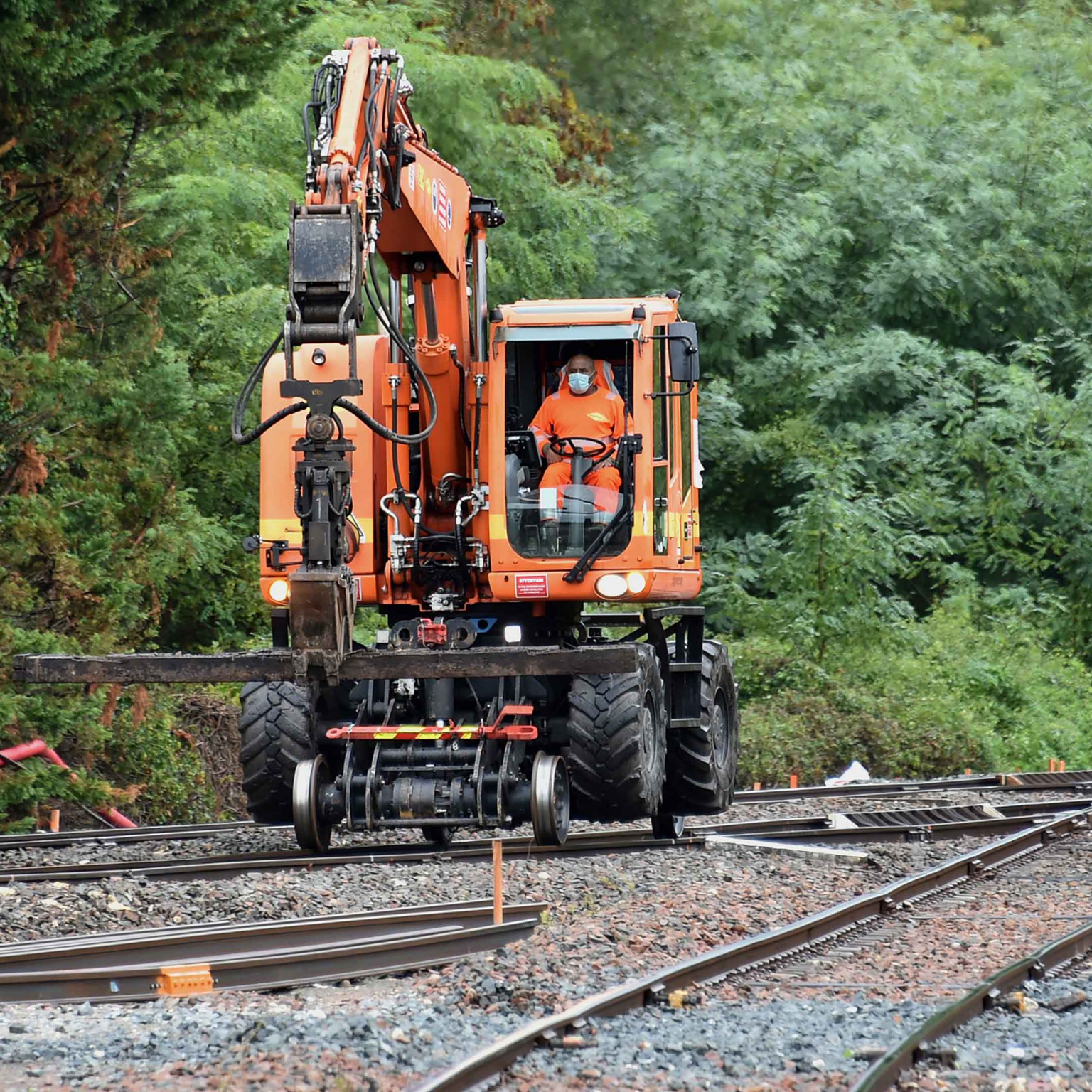 Chantier de modernisation du réseau ferré de Nouvelle-Aquitaine