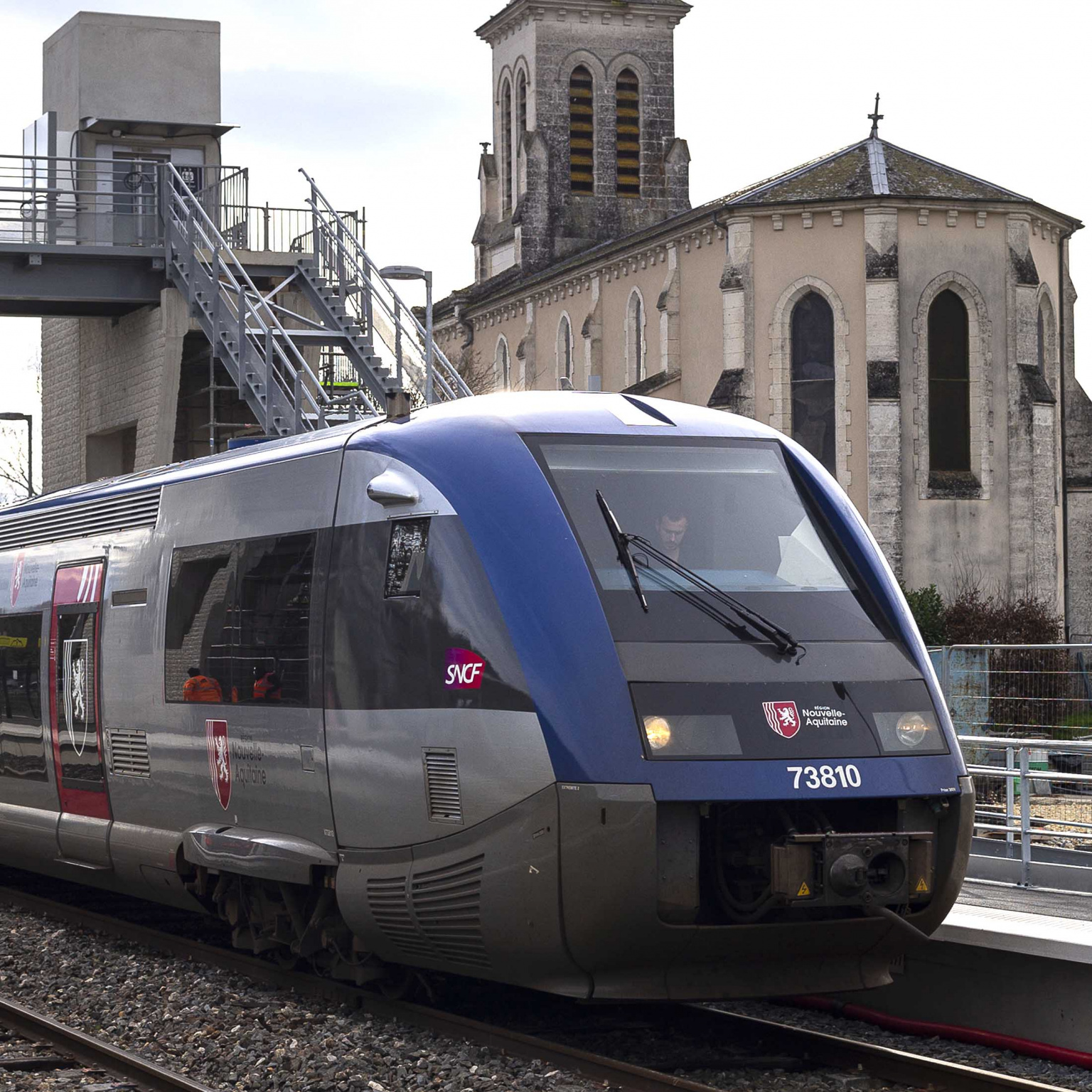 TER en gare de Boulazac
