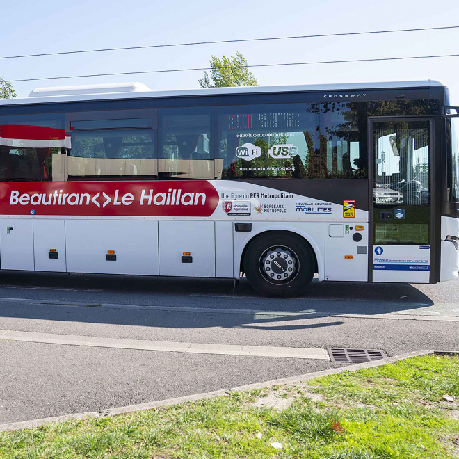 La nouvelle ligne de car express Beautiran – Le Haillan