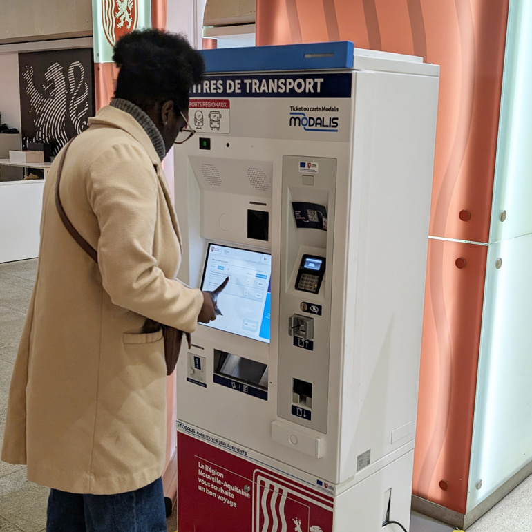 De nouveaux distributeurs de titres de transport